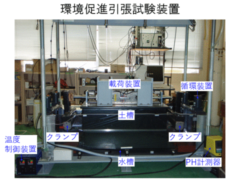 Environment-assisted tensile test equipment