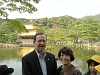 京都観光といえば定番の金閣寺。修学旅行の小学生につかまり、Can you speak English?と奥さんは話しかけられ、大変でした。さすが修学旅行生。