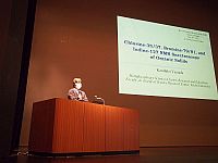 A picture of Oral presentation by Prof. Yamada