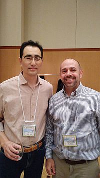 Commemorative photo with Dr. Ryan of NIST